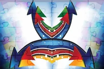 å½©è‰²çŸ¢é‡åœ– jigsaw puzzle