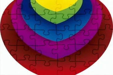 å½©è‰²çŸ¢é‡åœ– jigsaw puzzle