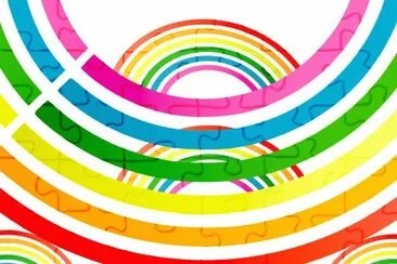 Bandes couleurs jigsaw puzzle