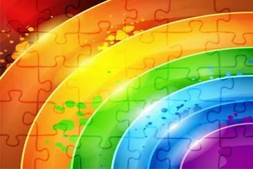 ç‚«å½©çŸ¢é‡åœ– jigsaw puzzle