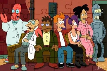 futurama jigsaw puzzle