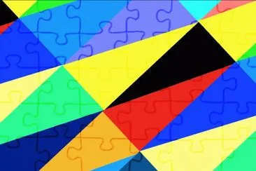 Triangles jigsaw puzzle