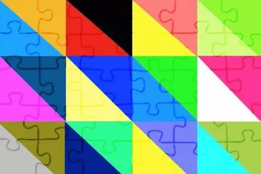 Triangles jigsaw puzzle