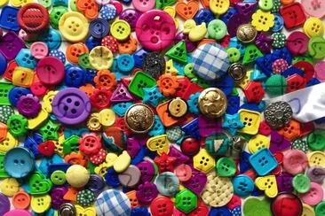 Colourful Buttons