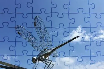פאזל של Dragonfly Sculpture, Elstead