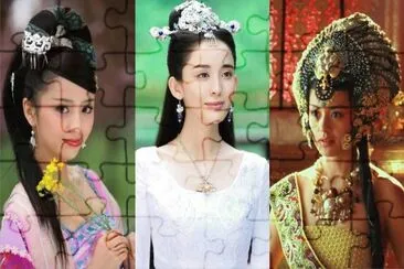 ä¸­åœ‹æˆ²åŠ‡ä¿Šå¥³å¤è£ jigsaw puzzle