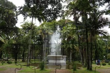 Chafariz na praça