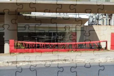 Teatro Municipal de Araxá - MG jigsaw puzzle