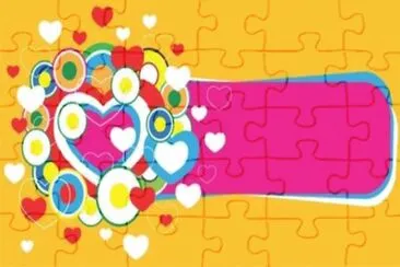 å¹¾ä½•ç·šæ¢çŸ¢é‡åœ– jigsaw puzzle