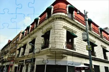 Centro de la Ciudad de Mexico. jigsaw puzzle