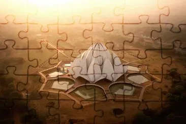 TEMPLO FLOR DE LOTO jigsaw puzzle