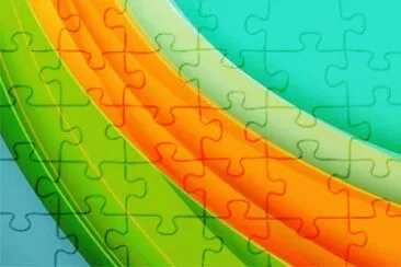 å½©è‰²æ¢ç´‹ jigsaw puzzle