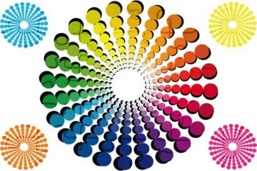 å½©è‰²CMYK jigsaw puzzle
