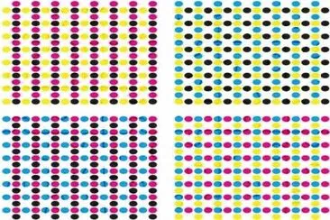 å½©è‰²CMYK jigsaw puzzle