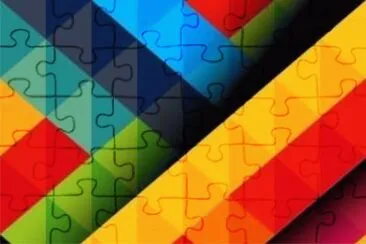 å½©è‰²æ¢ç´‹èƒŒæ™¯ jigsaw puzzle