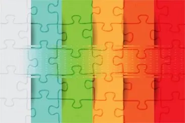 å½©è‰²æ¢ç´‹èƒŒæ™¯ jigsaw puzzle