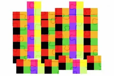 Cubes jigsaw puzzle