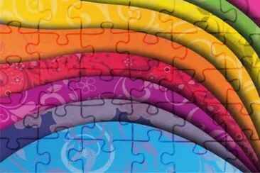 ç‚«å½©çŸ¢é‡åœ– jigsaw puzzle