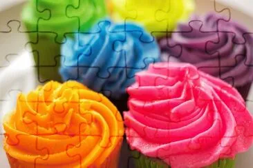 Cupcake jigsaw puzzle