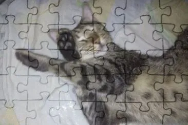 The happy mummy nice rest jigsaw puzzle