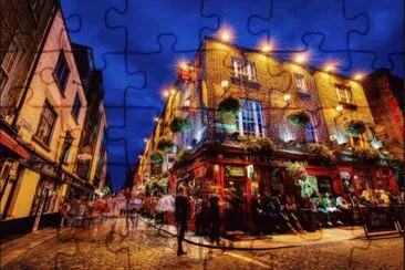 Night Pub jigsaw puzzle
