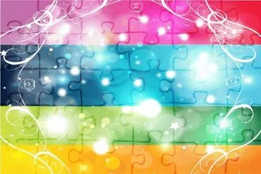 çŸ¢é‡èƒŒæ™¯ç´ æ jigsaw puzzle