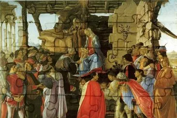 La adoraciÃ³n de los magos jigsaw puzzle