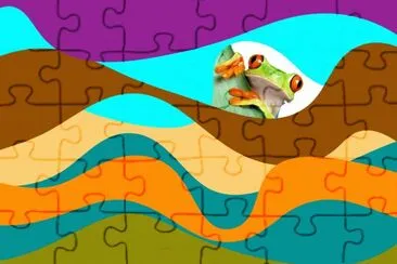 Grenouille jigsaw puzzle