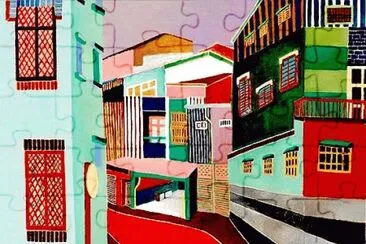 draw jigsaw puzzle