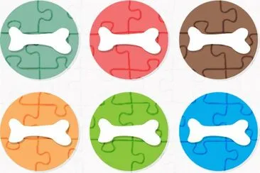 draw jigsaw puzzle