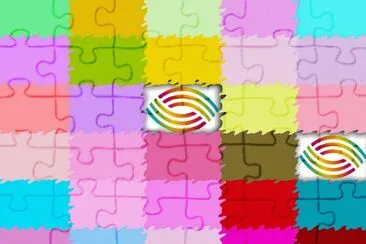 Pastel jigsaw puzzle
