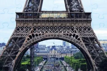 Torre Eiffel jigsaw puzzle