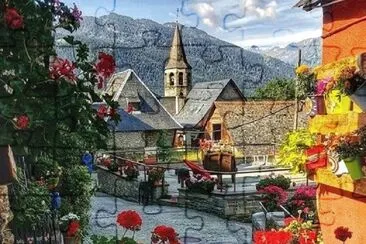 Baguergue-Vall d 'Aran jigsaw puzzle