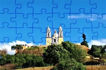 פאזל של Templo en Cholula, Puebla.