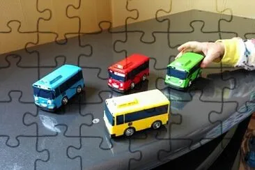 Carros tayo jigsaw puzzle