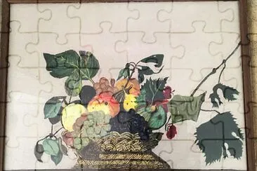 copia del cesto di frutta di Caravaggio