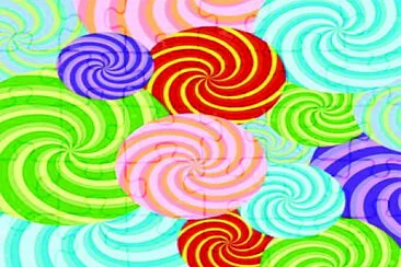 å½©è‰²èƒŒæ™¯ç´ æ jigsaw puzzle