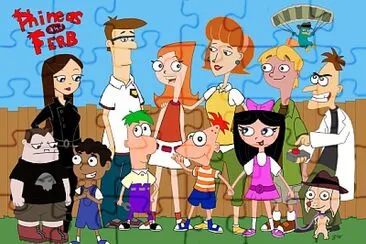 phineas y ferb jigsaw puzzle