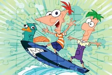 solo phineas y ferb jigsaw puzzle