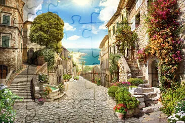 Houses jigsaw puzzle