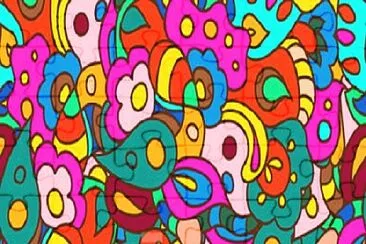 draw jigsaw puzzle