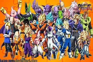 dragon ball z jigsaw puzzle