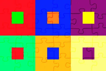 CarrÃ©s colorÃ©s
