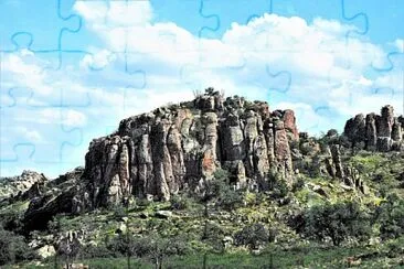 Paisaje norteÃ±o, Chihuahua. jigsaw puzzle