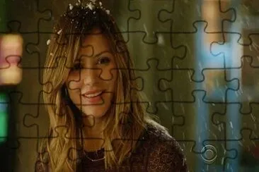 Paige in the snow! - Dominoes