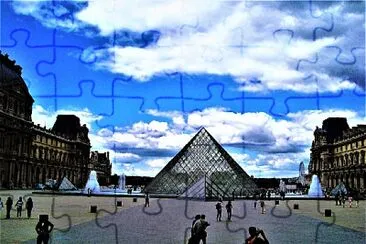 פאזל של Museo El Louvre. ParÃ­s.