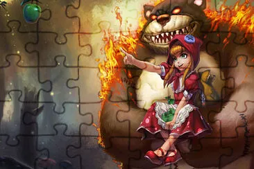 פאזל של Annie Caperucita