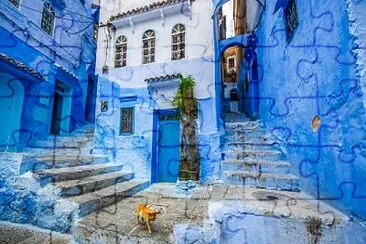 Chauen - Marruecos jigsaw puzzle