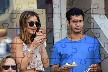 Kat and Elyes jigsaw puzzle