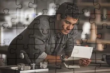 Walt reading letter about Megan. -Single Point of
